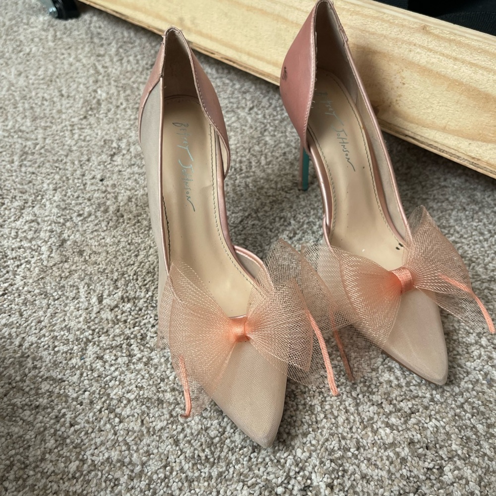 Blue by Betsey heels
